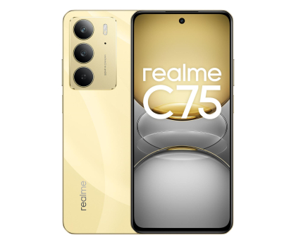 Smartfon realme C75 8/128GB Lightning Gold IP69 45W 90Hz